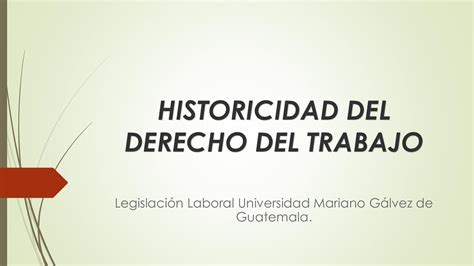 Calaméo Historia Del Derecho Laboral