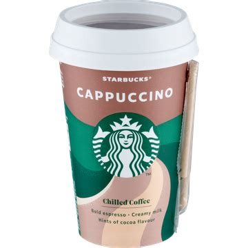 Starbucks Chilled Coffee Cappuccino Ijskoffie 220ml Bestellen Jumbo