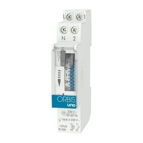 Comprar Interruptor Horario Modular UNO QRD 230V OB400232 ORBIS