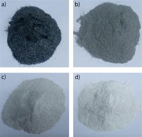 Variation In Color Of Obtained Ha After Calcination Of Cow Bone Powder Download Scientific