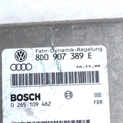 Audi A4 B5 VW Passat B5 Fahr Dynamik Regelung Steuergerät Bosch