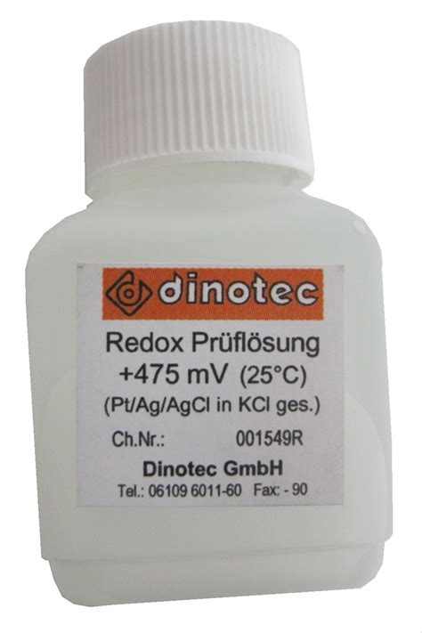 Eichlösung Redox 475 mV