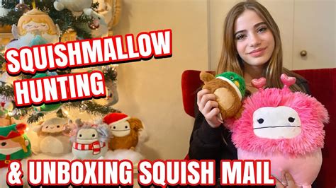 Come Squishmallow Hunting With Me And Squish Mail Unboxing Youtube