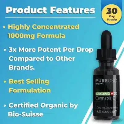 Buy Full Spectrum 1000 Mg CBD Oil Pure Organic CBD