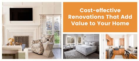 Cost Effective Renovations That Add Value To Your Home