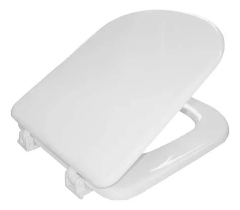 Asiento Tapa Inodoro Ariel Ba P Redonda Blanco Herraje Nylon X