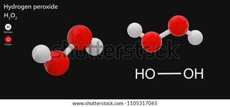 Structural Chemical Formula Molecular Structure Hydrogen Stock ...