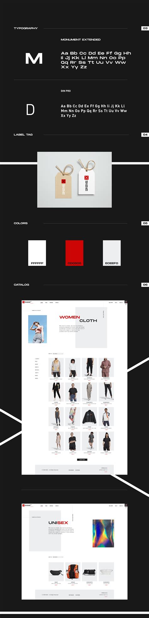 XSIZE store concept on Behance