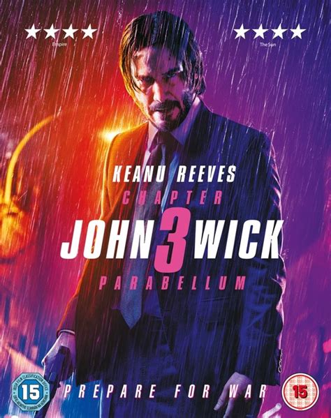 John Wick Chapter 3 Parabellum 4K Ultra HD Blu Ray Free Shipping