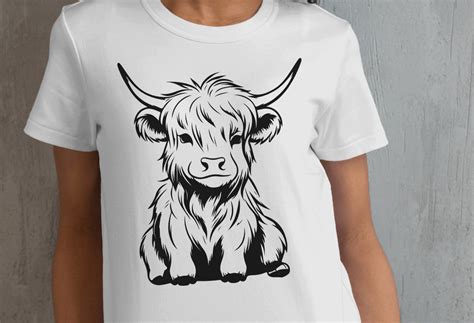 Highland Cow Svg Cow Svg Cute Cow Svg Graphic By Deenaenon · Creative