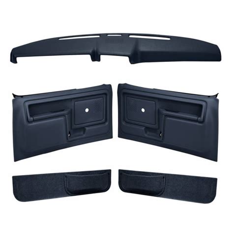 Coverlay 12 108CN DBL Interior Restoration Kit Dark Blue Dash Cap