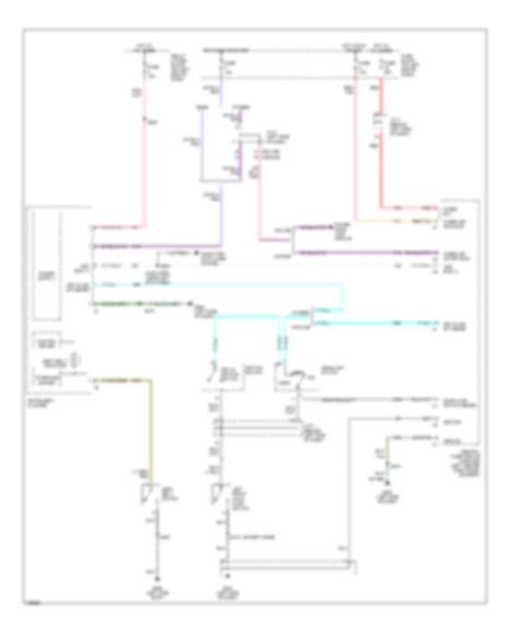 Warning Systems Dodge Ram Van B3500 2001 System Wiring Diagrams Schémas De Câblage Pour