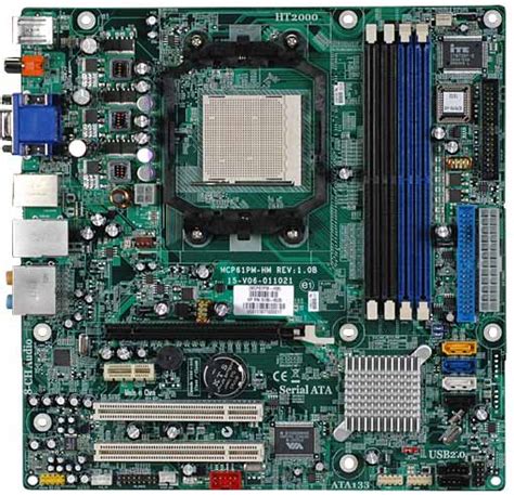 HP And Compaq Desktop PCs Motherboard Specifications MCP61PM HM