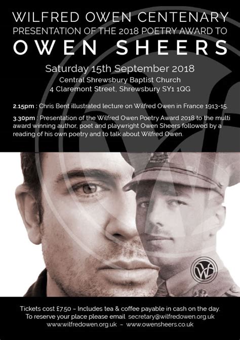 Events The Wilfred Owen Association