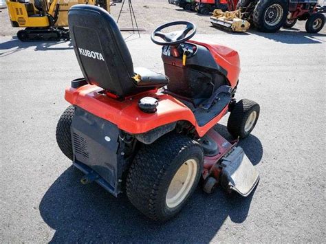 Kubota Gr G Awd Ride On Mower Roller Auctions