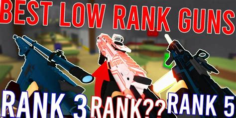 Strider The Best Low Rank Guns In Phantom Forces