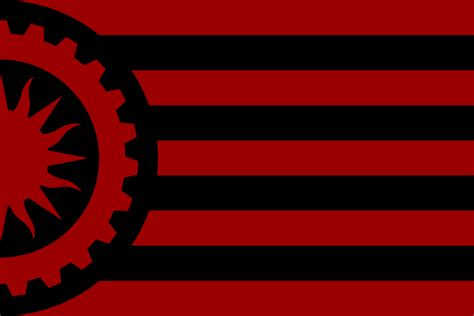 A Flag Of An Anarcho Syndicalist Uruguay R Vexillology