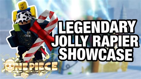 AOPG How To Get Jolly Rapier And Full Showcase Extremely