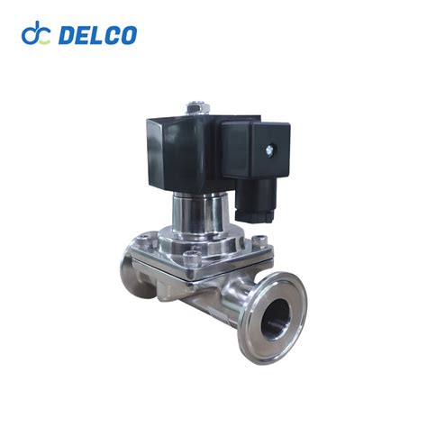 Piston Type High Temperature Sanitary Food Grade Solenoid Valve