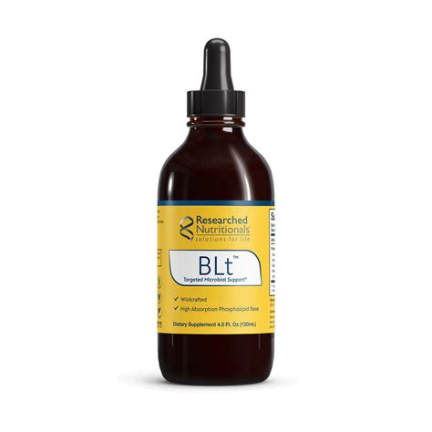 BLt Herbal Tincture Researched Nutritionals