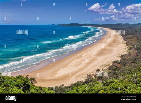 Byron Bay New South Wales Australia Tallow Beach Bordering Arakwal National Park The Park