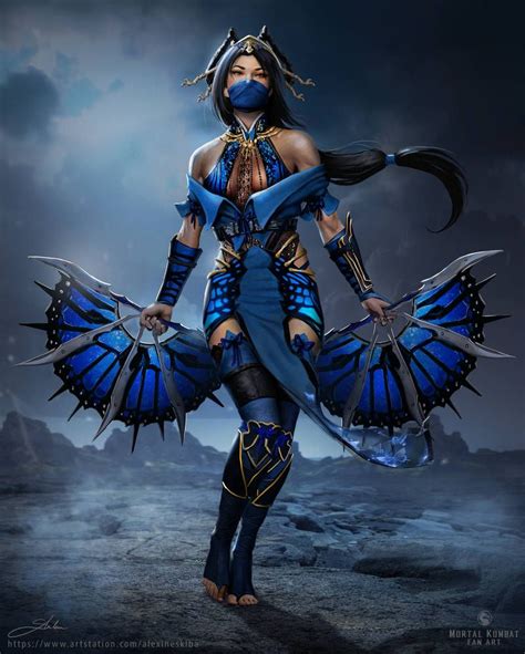 Kitana Khan - fan art by mentoskova on DeviantArt | Personagens de ...