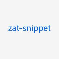 Zat Snippet Visual Studio Marketplace