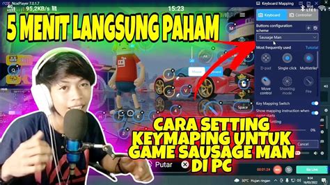 Cara Setting Key Mapping Di Nox Game Sausage Man Untuk Main Di Pc