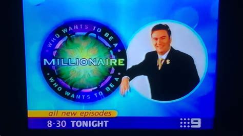 Who Wants To Be A Millionaire Australia Promo 2002 Youtube