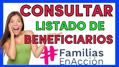 C Mo Puedo Verificar Si Soy Beneficiaria Del Programa Familias En Acci N