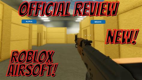 Roblox Airsoft Center Check Out This New Airsoft Game Youtube