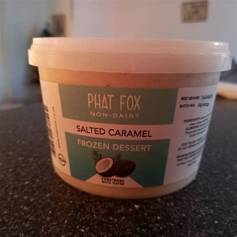 Phat Fox Salted Caramel Frozen Dessert Reviews Abillion