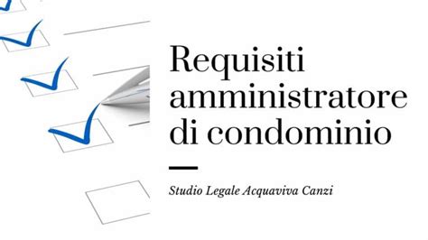 Amministratore Di Condominio Acquaviva Canzi