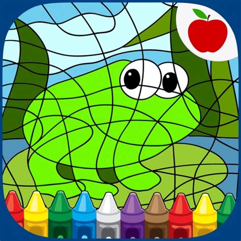 Color By Number Coloring Games by TeachersParadise.com