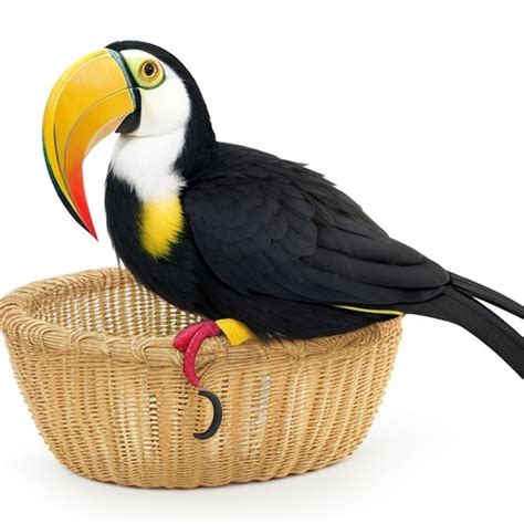 Premium AI Image Male Avian Lovebird Ara Ararauna