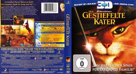 Der Gestiefelte Kater D Blu Ray Puss In Boots Blu Ray Covers Cover