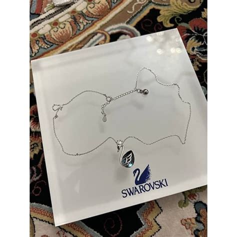 قیمت و خرید گردنبند نقره زنانه سواروسکی مدل قو Swan کد 469332