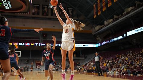 Highlights Gopher Women S Basketball Hands Stony Brook First Loss