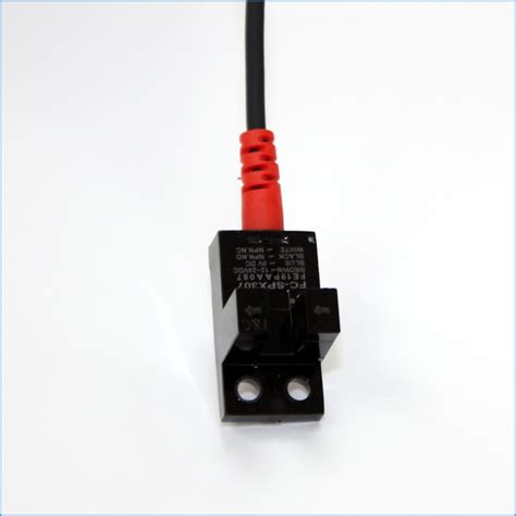 Photo Sensor 4 Slot Pin With 150mm Connector 5 24vdc 5mm Npn Anti Sun