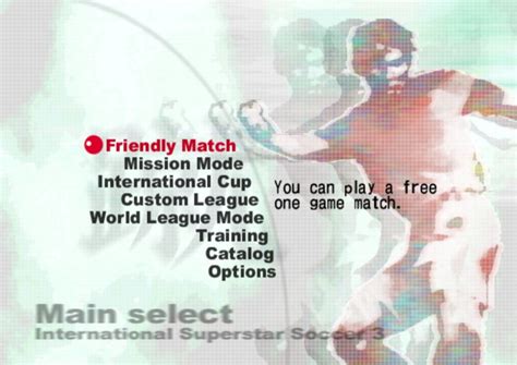 International Superstar Soccer 3 ISS3 Jikkyou World Soccer 2002