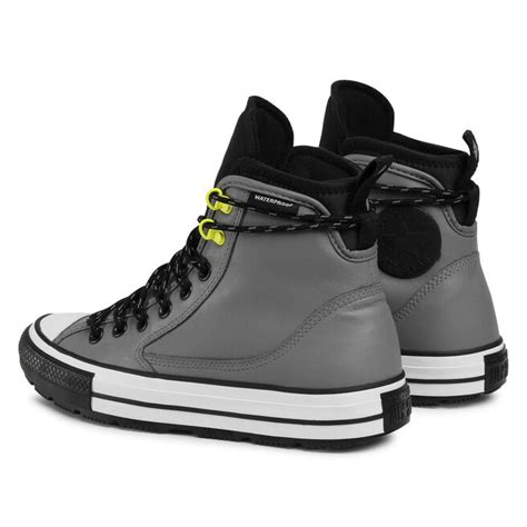 Bambas Converse Ctas All Terrain Hi 169587C Limestone Grey Black White