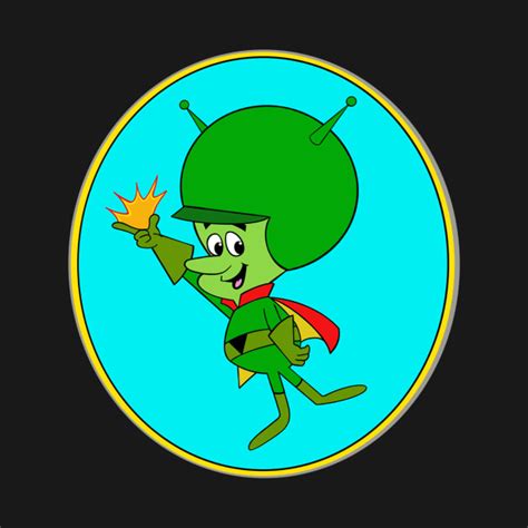 Gazoo - Cartoon Alien - Retro Cartoon - T-Shirt | TeePublic