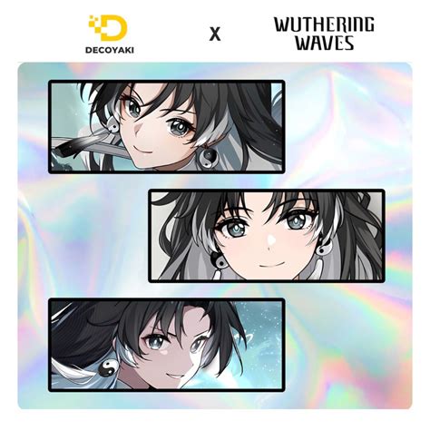 Jianxin Wuthering Waves Hologram Slap Sticker, Jianxin Wuthering Waves ...