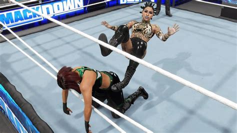 WWE 2K23 BAYLEY VS SHOTZI SmackDown YouTube