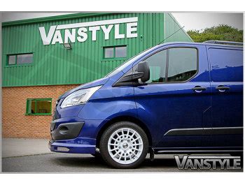 Calibre T Sport 18 Gloss White Alloy Wheels Transit Custom Vanstyle