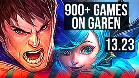 GAREN Vs GWEN TOP 900 Games 7 1 2 1 0M Mastery Godlike NA