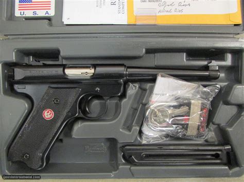 Ruger Mark Iii Standard Semi Auto 22 Lr Pistol 10105