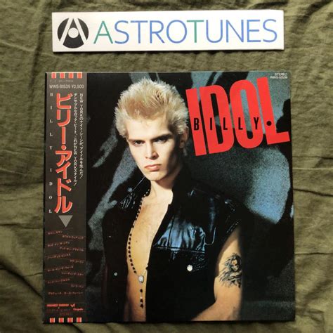 傷なし美盤 美ジャケ 新品並み 1982年 国内初盤 ビリー・アイドル Billy Idol Lpレコード St 帯付 両面1s刻印