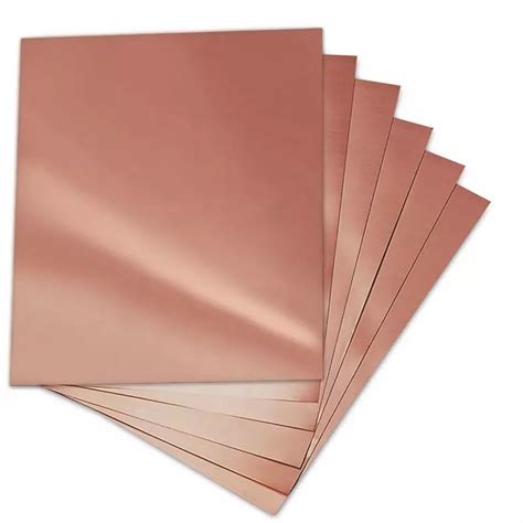 Cathode C10100 Copper Plate Sheet High Purity 99 9 Pure Brass Copper Steel Sheet China Copper