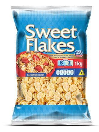 Sweet Flakes Flocos de Milho Açucarado Produtos São Braz